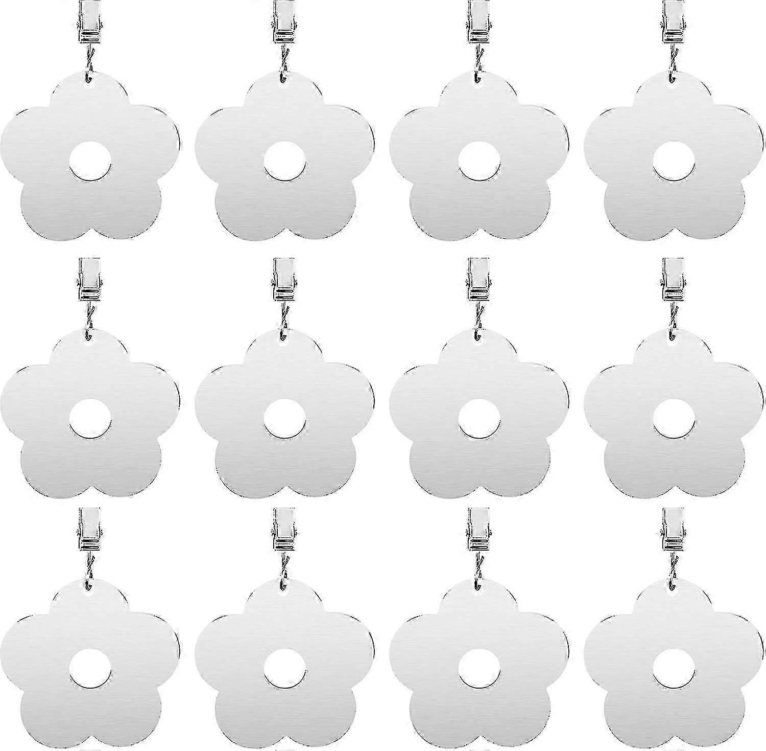 Tablecloth Weights, 12 Pcs Extra Heavy Tablecloth Weights, Garden Outdoor Tablecloth Weights