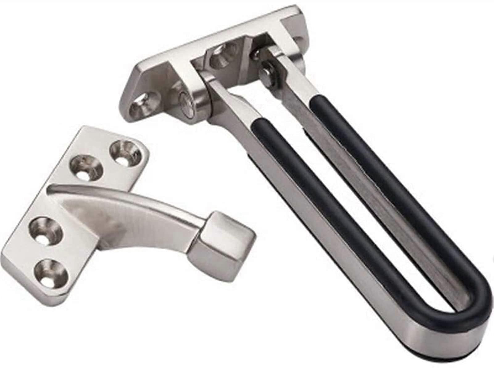 Door Latch Lock 5PCS AntiTheft Zinc Alloy Hasp Lock for Home Security and Quick Tool Install