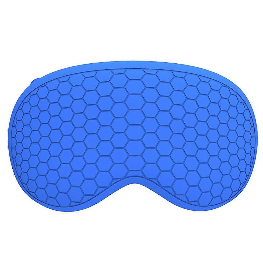 Silicone Protective Case AntiScratch Full Coverage Fit Blue for Apple Vision Pro