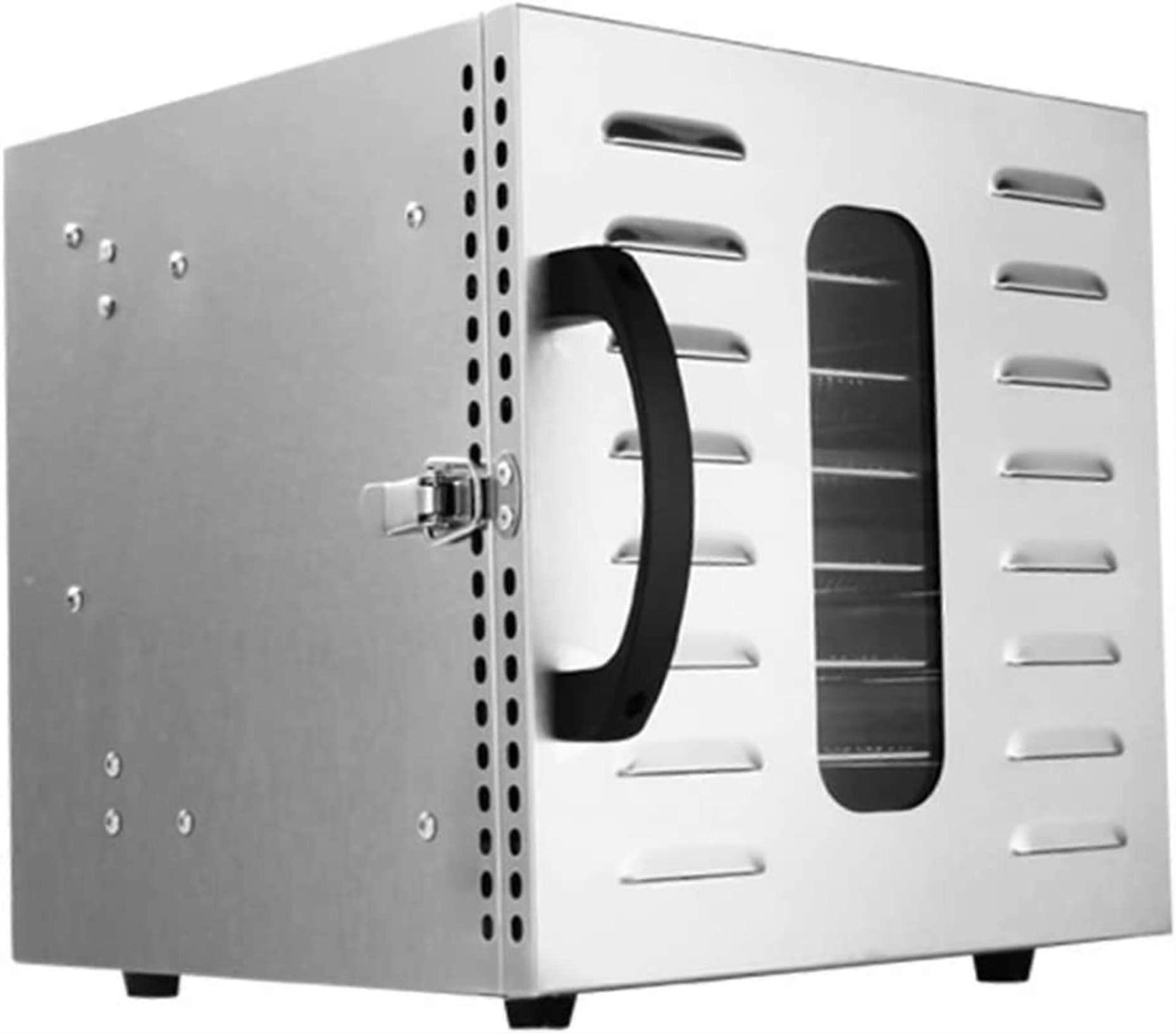 Food Dehydrator with Adjustable Temperature Control and Timer, 8 Stackable Trays for Jerky, Fruit, Herbs