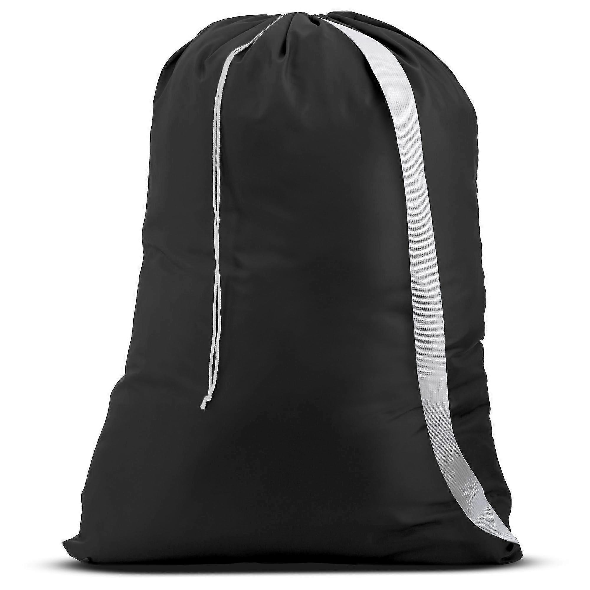 2026 Nylon laundry bag with drawstring closure, laundromat-friendly, 30" x 40"