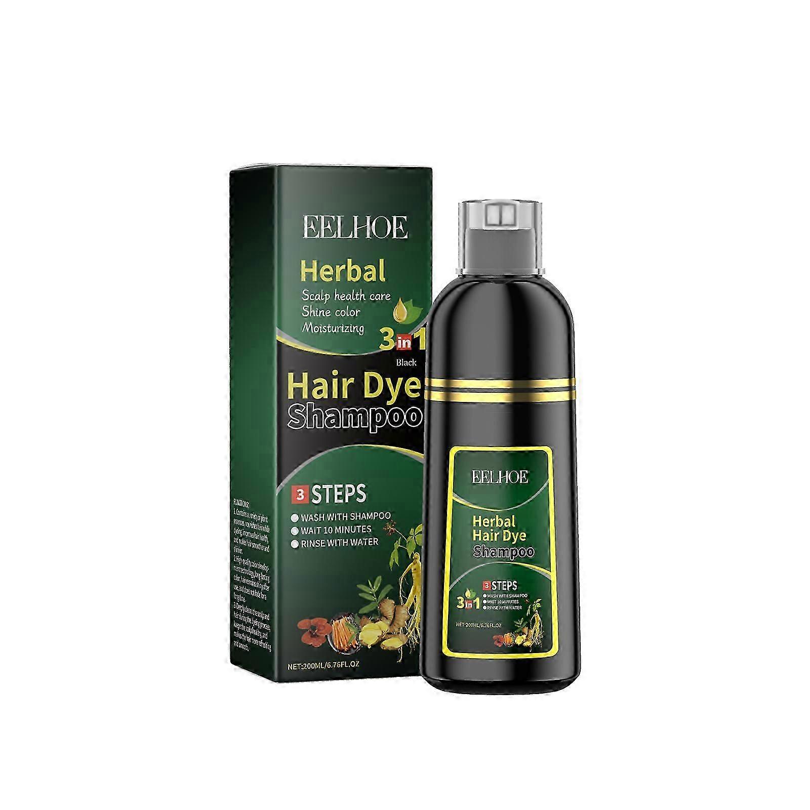 Plant Black Hair Shampoo with Ginseng