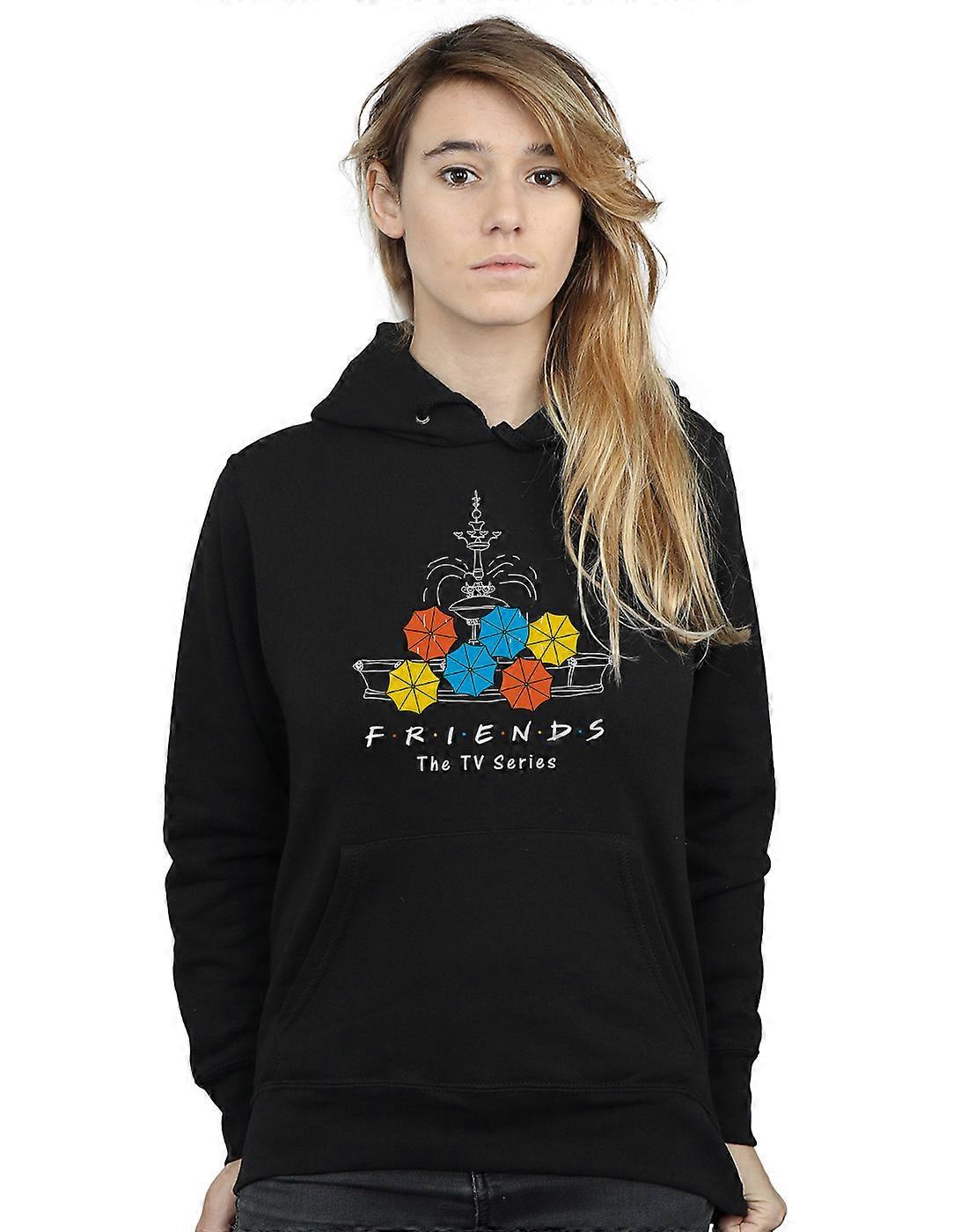 Venner fontenen og parasoller Hettegenser