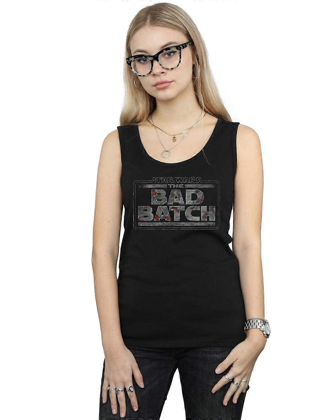Star Wars Women's The Bad Batch Texture Logo Kamizelka