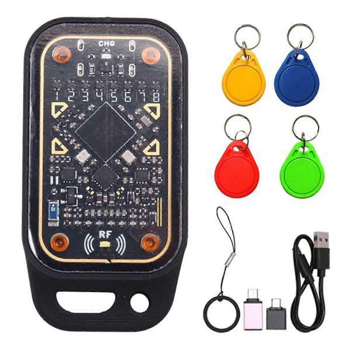 Chameleon Ultra Plus RFID Smart Card Emulator 13.56M 125K IC ID Card Decode Reset+Automatic Polling