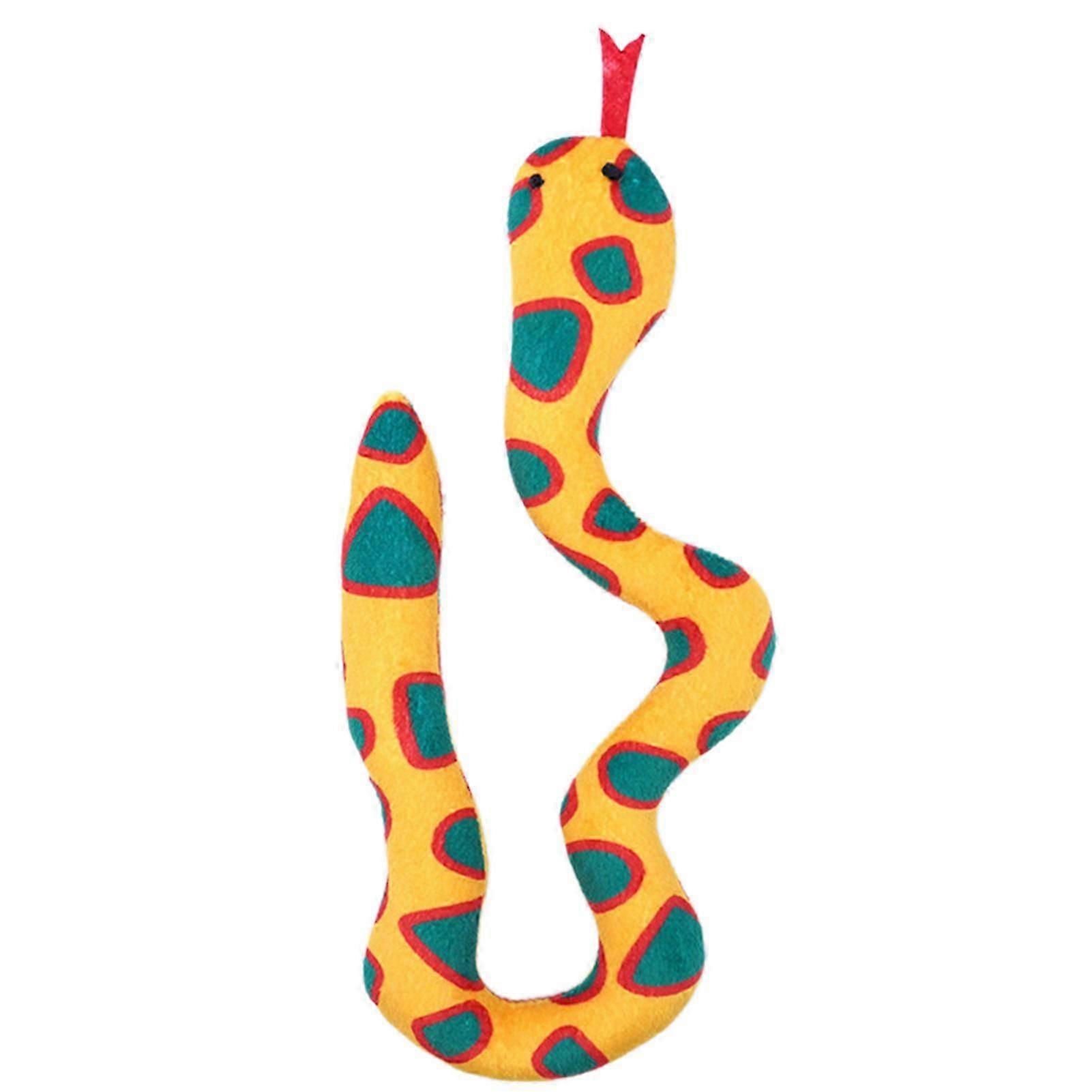Cat Catnip Snake Toy, Interactive Cat Self-Play Teaser, Keeps Cats Active & Entertained