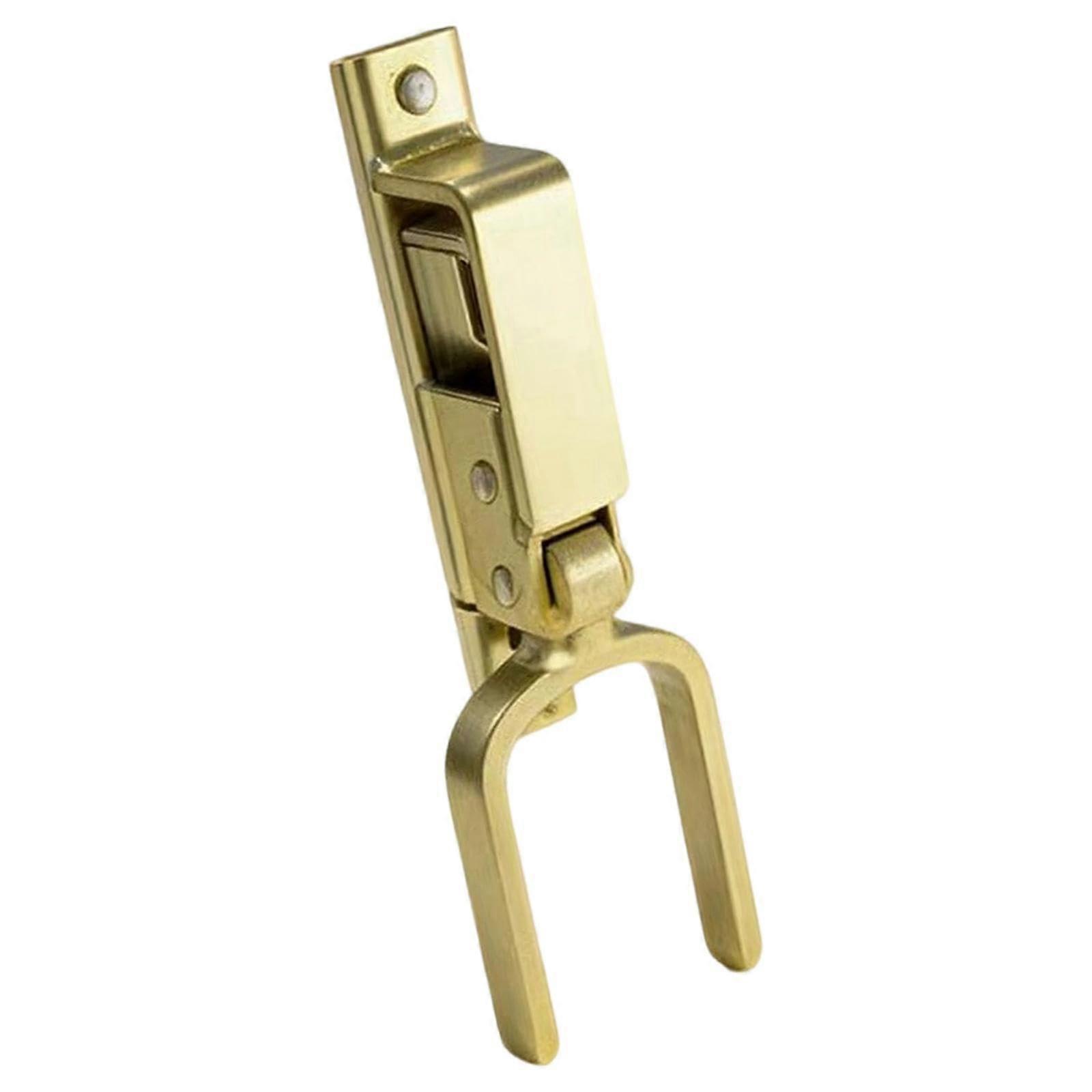 Heavy Duty Automatic Gate Latch with Spring Lock, Rust Resistant, SingleHand Operation for Farm