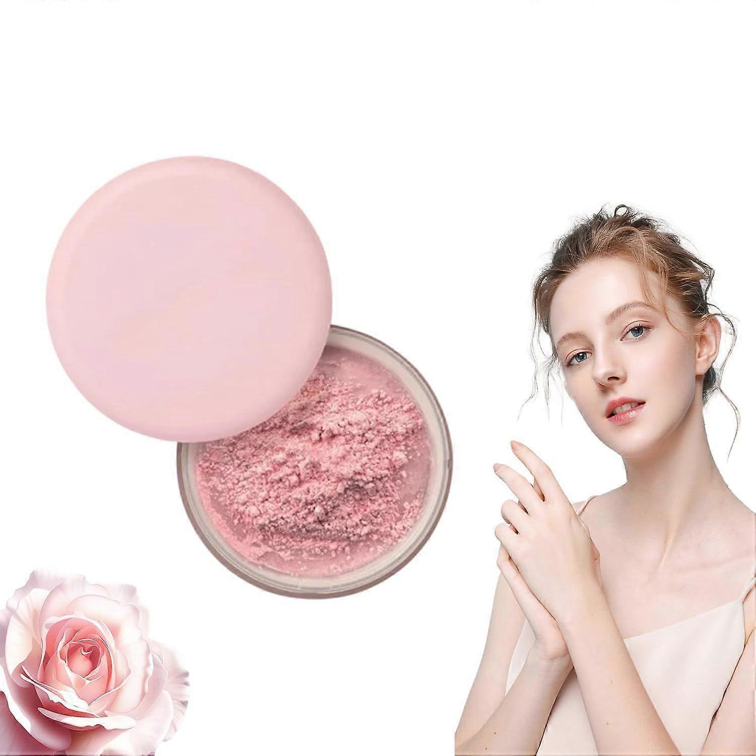 Beauty Blurring PowdePowder Pink Powder Loose Setting