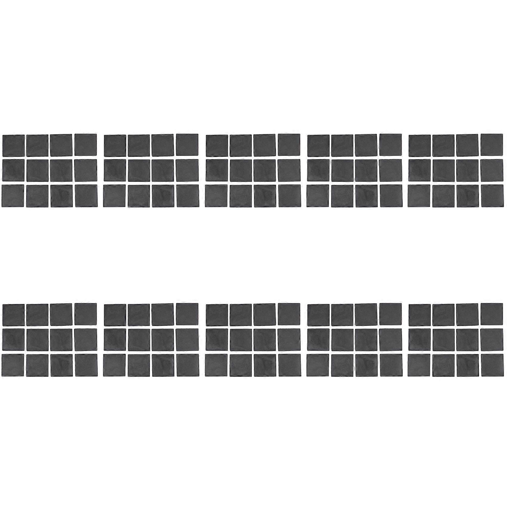 50mm x 50mm Plastic Square End Blind Plugs Cap Pipe Inserts 120Pcs