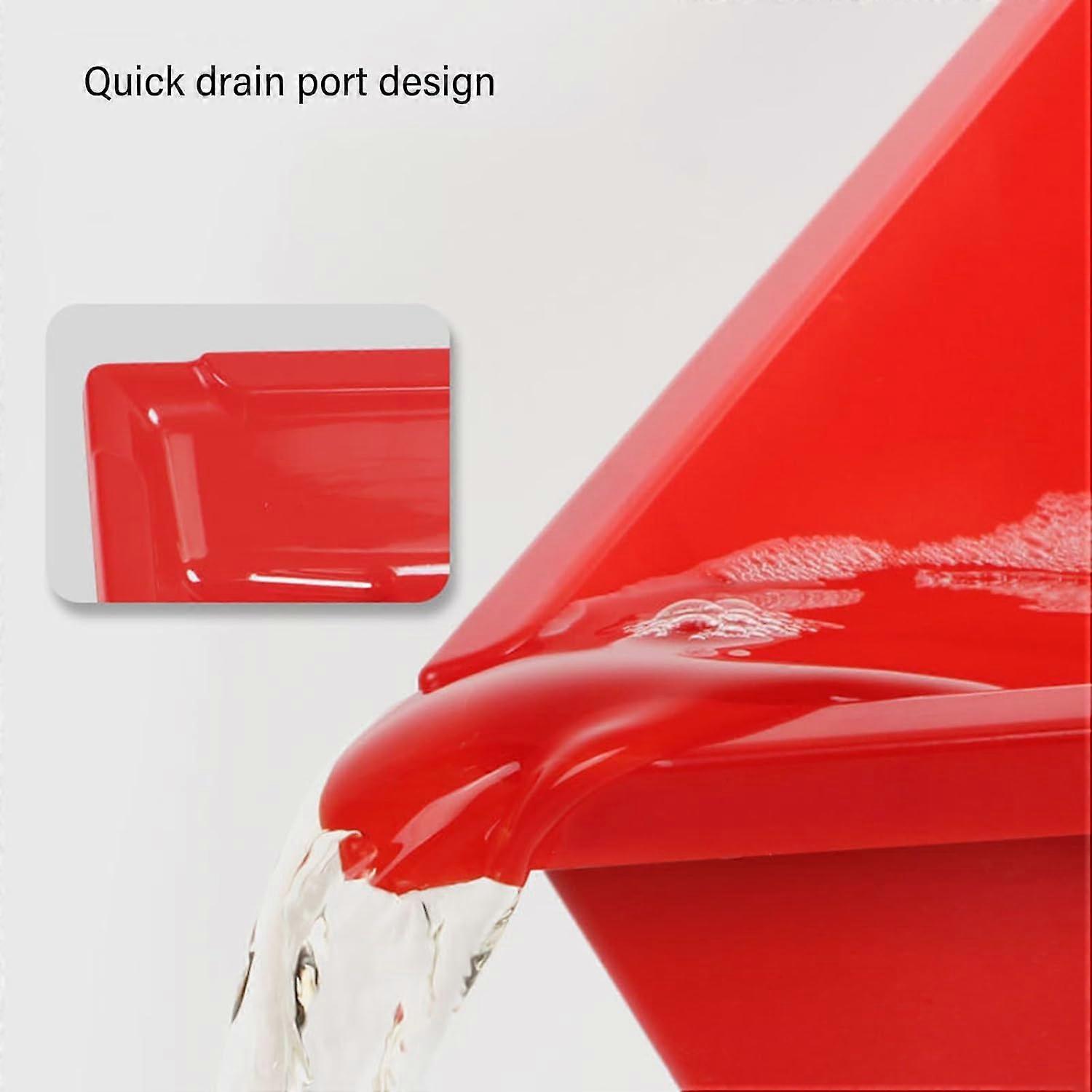 Blue Leakproof Darkroom Developing Tray for Film and Photographic Paper Processing