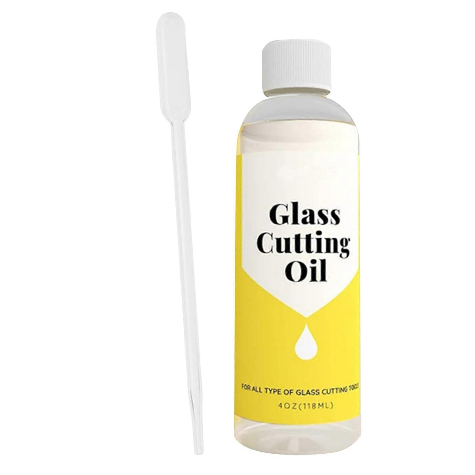 Glass Cutter and Tile Cutter with Precise Cutting Accuracy, 120ml MultiPurpose Craft Tool for Window Art