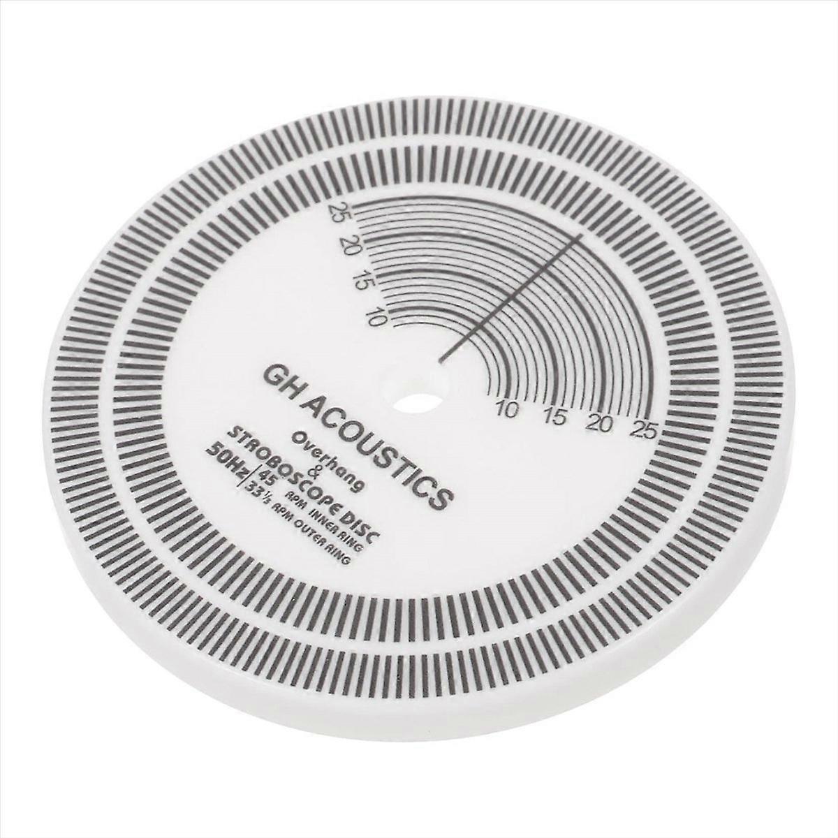 Tests Rotational Speed Detection Vinyl Recording Speed Measuring Disc