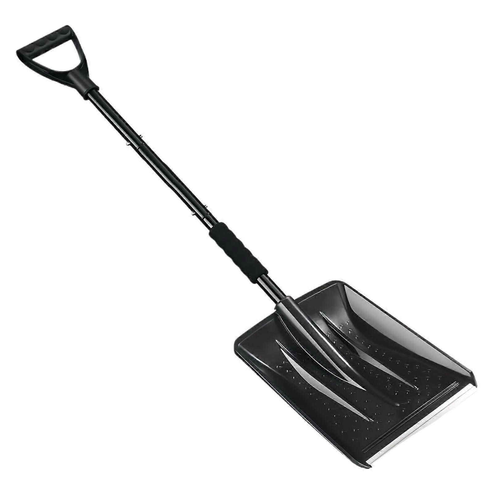 Adjustable Car Snow Shovel with Telescoping Handle, Foldable Lightweight Design for Winter Emergencies