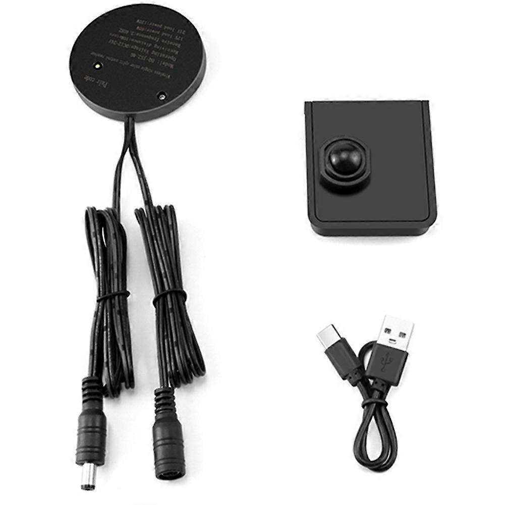 Wireless Moveable PIR Motion Sensor Switch USB Rechargeable DC12V-24V Work with Receiver Multi-Pieces Linkage Use TypeA