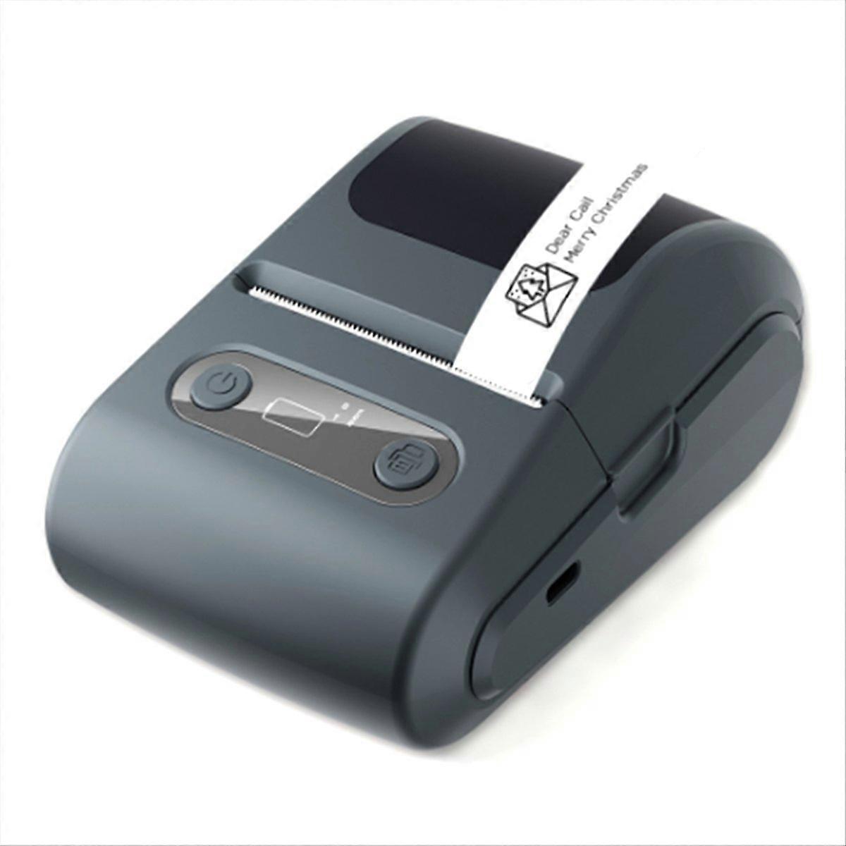 Mini Label Thermal Printer Portable Self-Adhesive Bluetooth Maker Machine for Round UV Tag Stickers