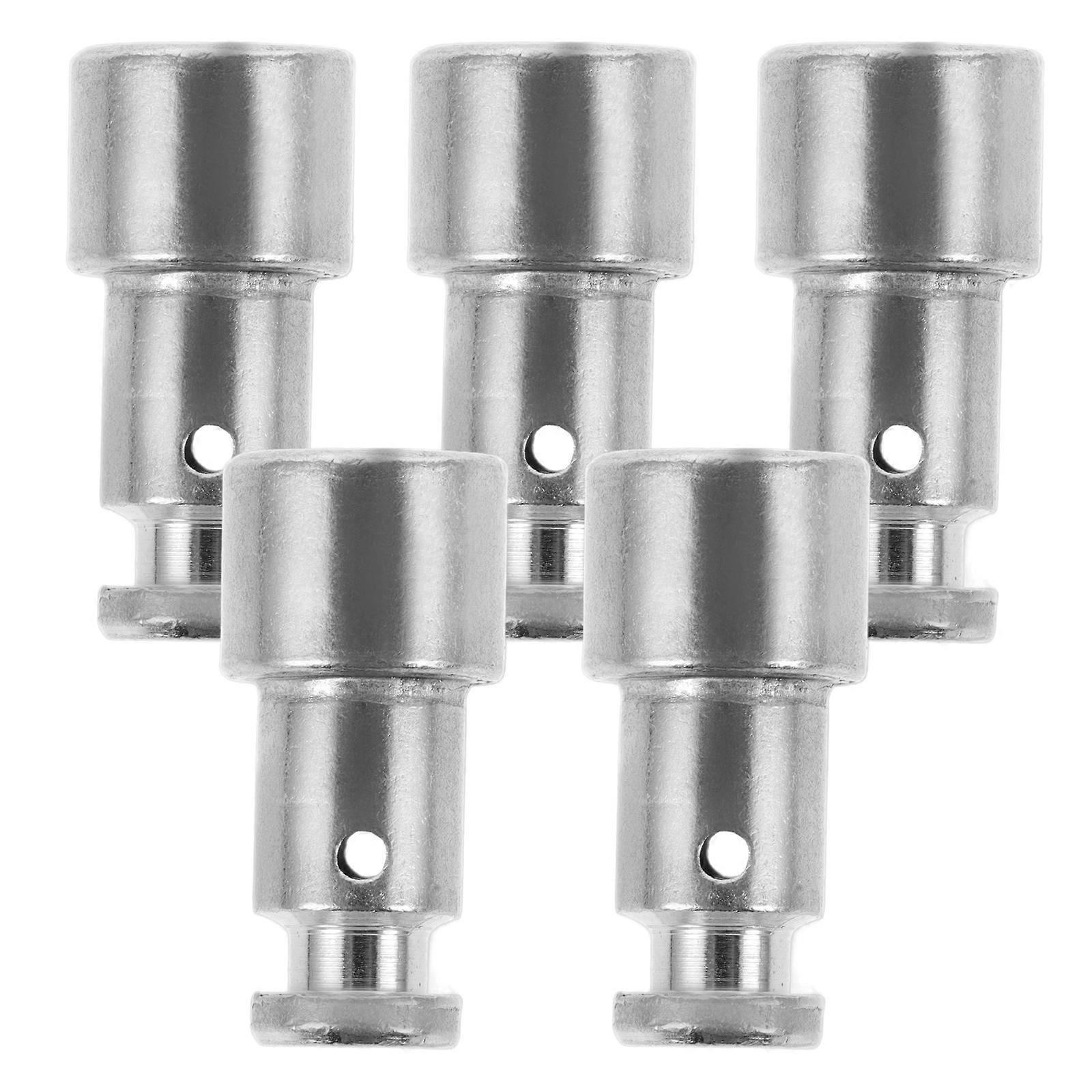 Silver Pressure Cooker Float Valve Replacement for Home Use 5Pcs Pack