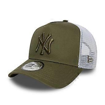 New Era Caps New York Yankees Mlb League Essential 9forty Trucker E-frame 