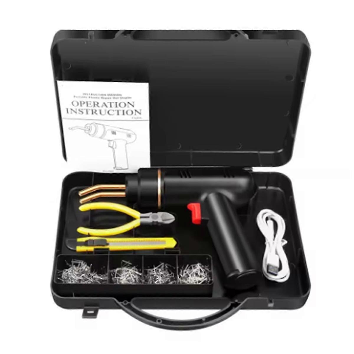 200W Hot Stapler Welding Kit 5000mAh for Plastic Bumper Fix