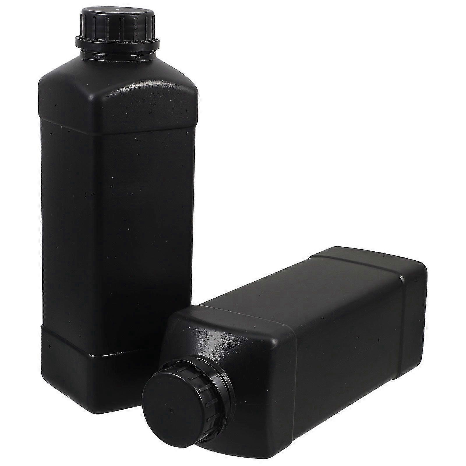 2pcs Liquid Bottles With Caps Empty Bottles Liquid Containers Liquid Bottles