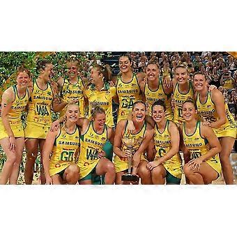Australisches Netball-Team-Puzzlespiel für Erwachsene und Kinder V2017