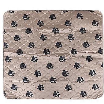 Dog Pee Pads Washable Training Mat for 3Pcs Pet Supplies Brown