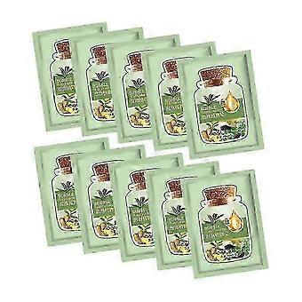 10 Pack Bubble Haarverf Shampoo Permanente Kleur Formule Snelle Grijze Dekking Natuurlijke Plantaardige Ingrediënten Voedende Verzorging