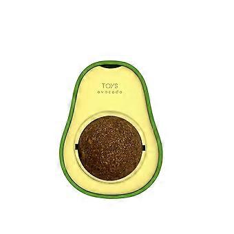 Rotatable avocado, fun self-entertaining catnip, coccidioides gall fruit design. Only one available, shipped randomly.
