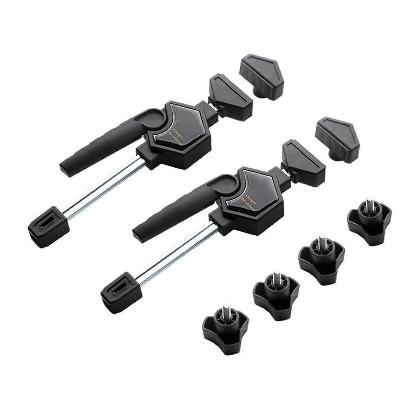 Workbench Quick-clamping Element Quick Ratchet Release Woodworking Clamp Clip Kit