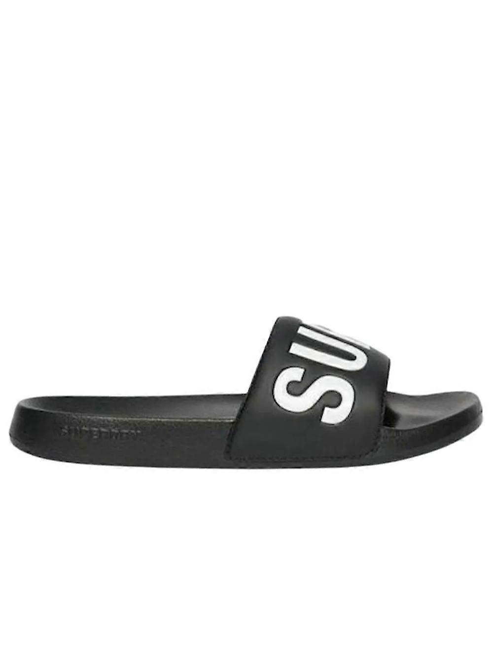 Superdry Men's Pool Slides Black
