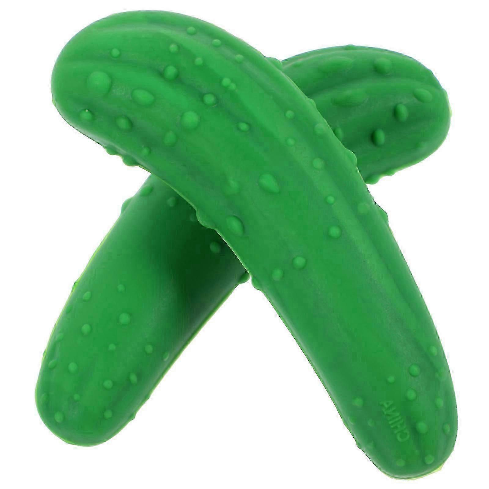 Silicone with Cucumber Design for Sealing 2Pcs