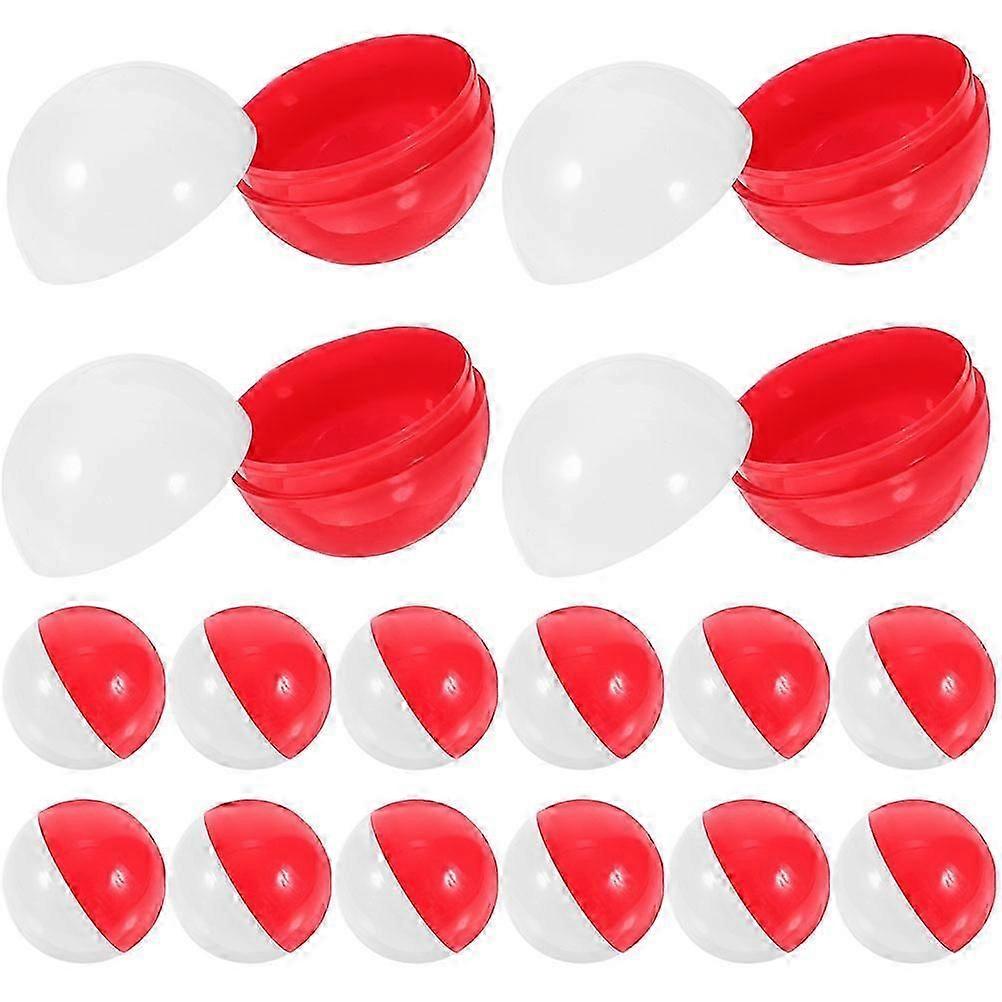 Vending Machine Capsules Plastic Empty Balls for Storage 100Pcs