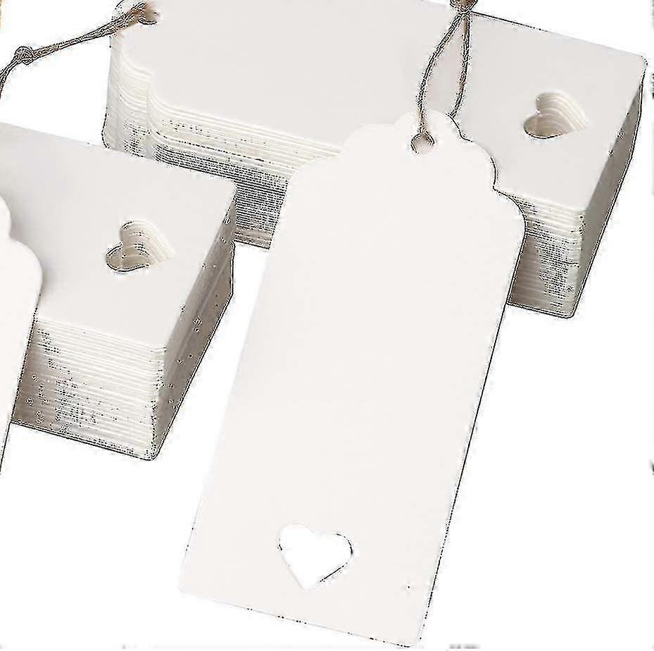 100pcs Gift Tags compatible with Diy Price Tags Or Wedding