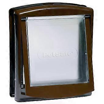 Original 2 Way Pet Door Manual Lock Durable Frame Multiple Colours Small