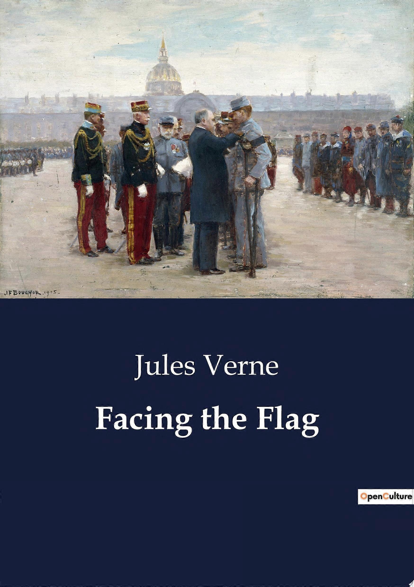 Facing the flag