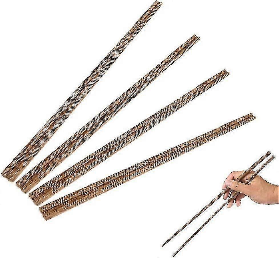 Főzőpálca, 4 pár fa kínai evőpálcika 25cm