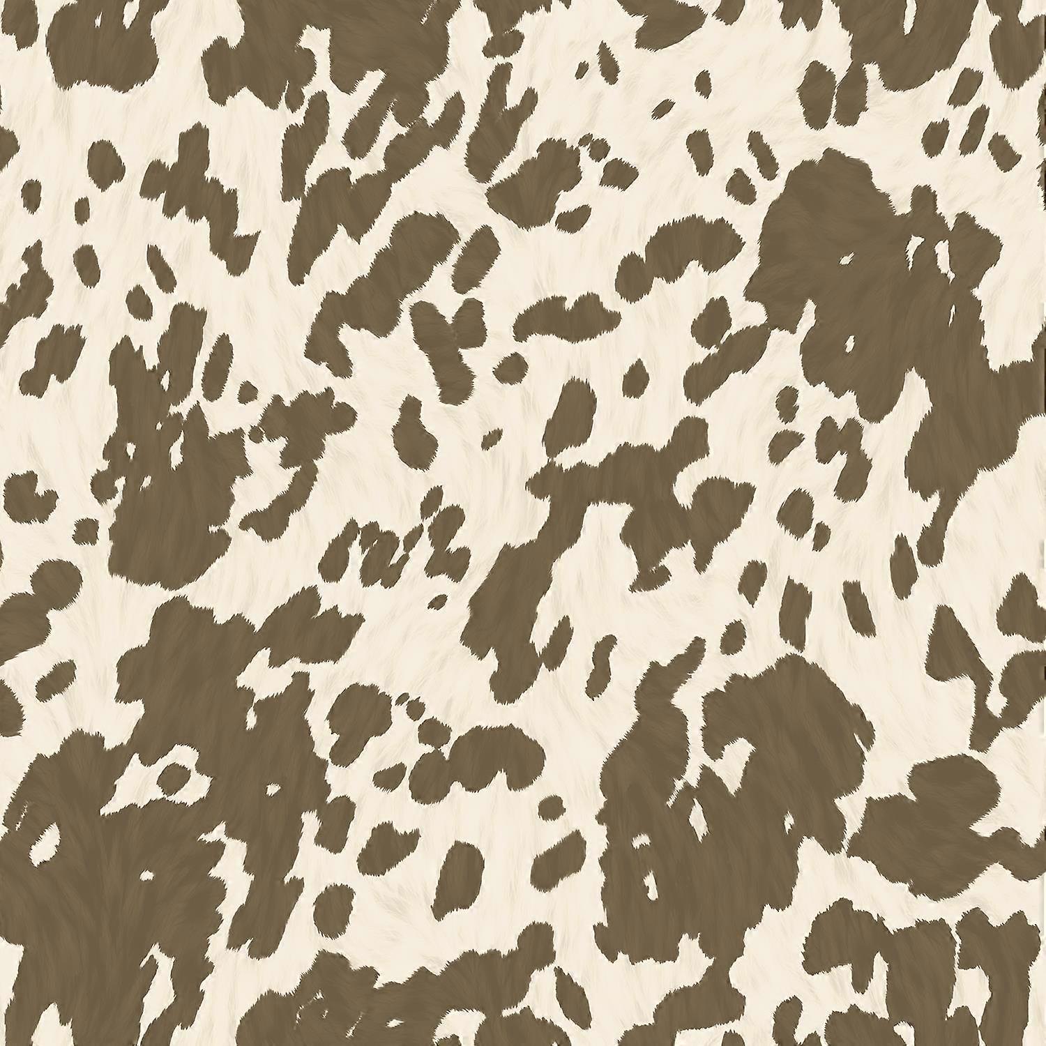 Cowhide Cocoa Wallpaper