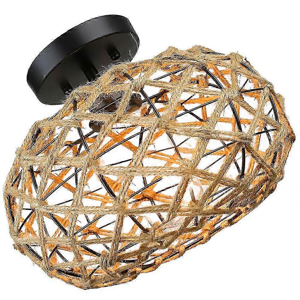 Flush Light Fixture Ceiling Lamp compatible with Living Room E26 E27 Base