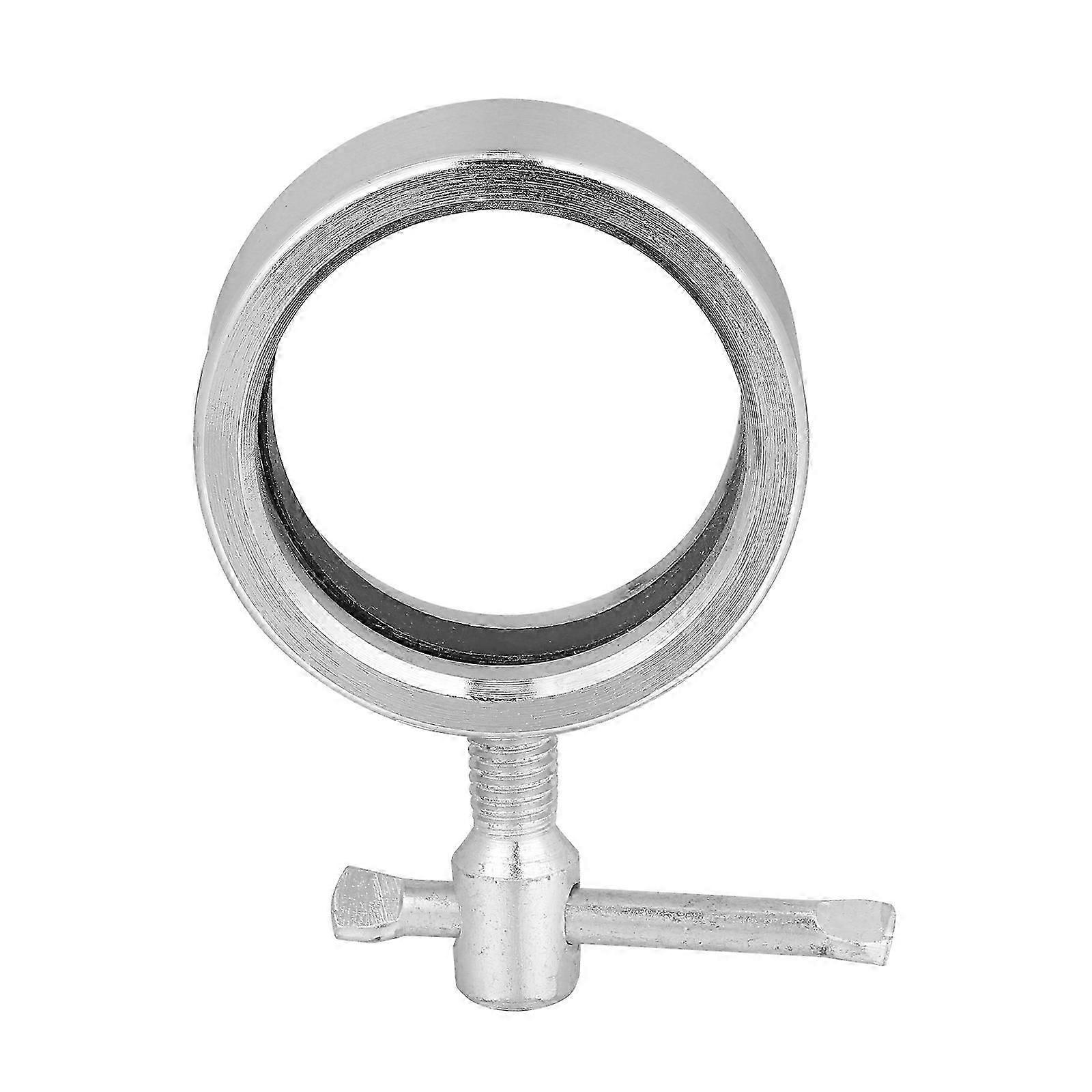 Spring Clip Collars Exercise Collars Barbell Clamps for Weight Bar (Silver)