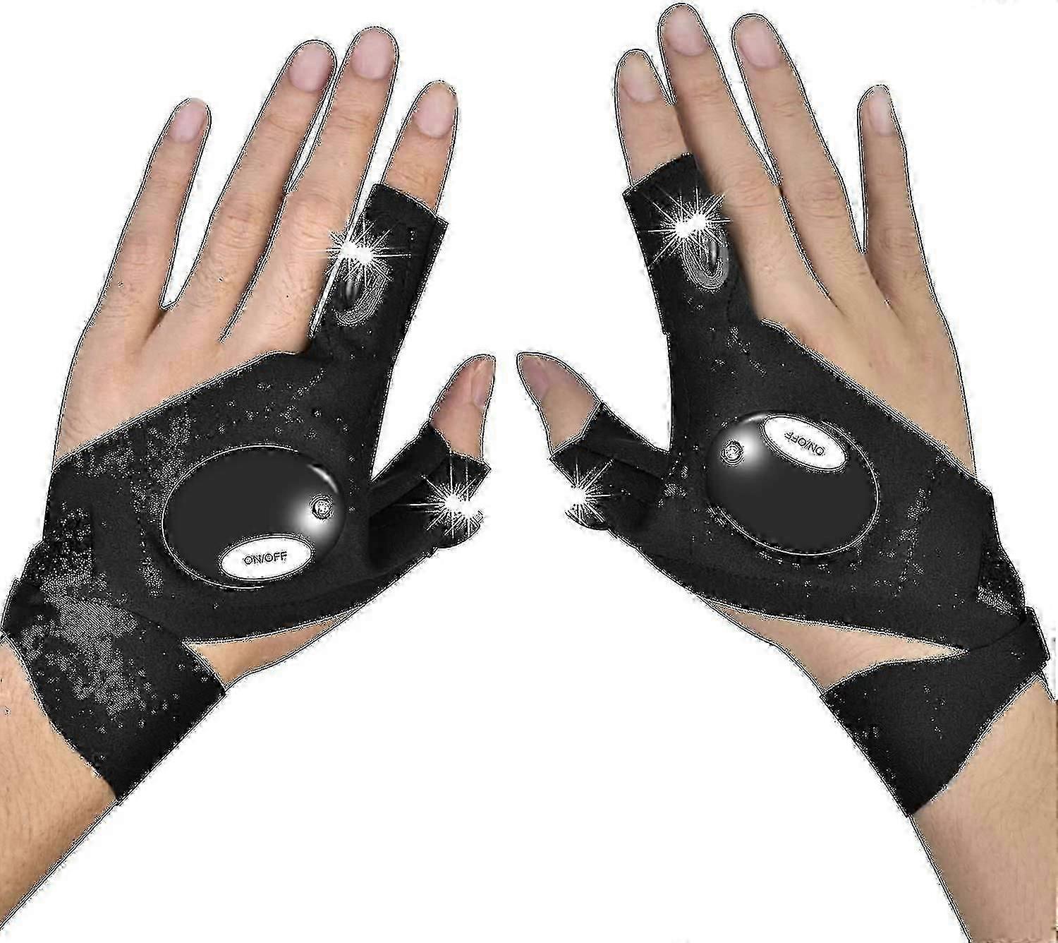Flashlight Gloves Outdoor Multipurpose Led Glove Flashlight Torch Cover