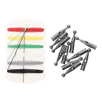 10pcs Umbrella Repair Heads: Umbrella Tail Replacement Beads - Parasol Spare Parts Easy To Install Compatible With Various Folding Parasol