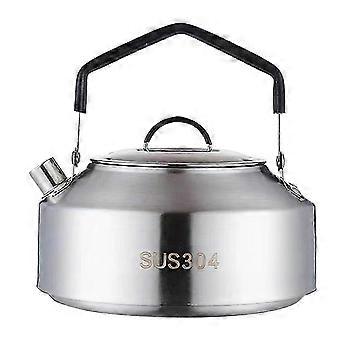 Camping Kettle Outdoor Coffee Pot Tableware Picnic Set 1000ml