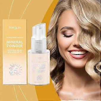 Spray protector del cuero cabelludo Hoegoa: cuidado refrescante, suave y no graso para un cuero cabelludo limpio y el cuidado diario del cabello.