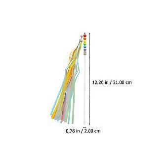 Cat Teaser Birthday Fairy Wand for Pet 1Pcs Children's Tassel Toy