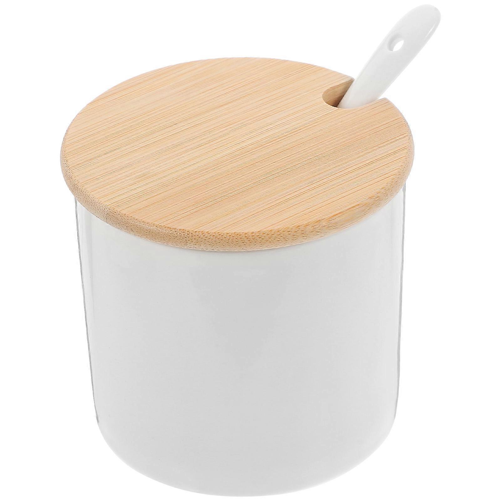 Multi Ceramic Seasoning Container for Kitchen Cooking 1Set