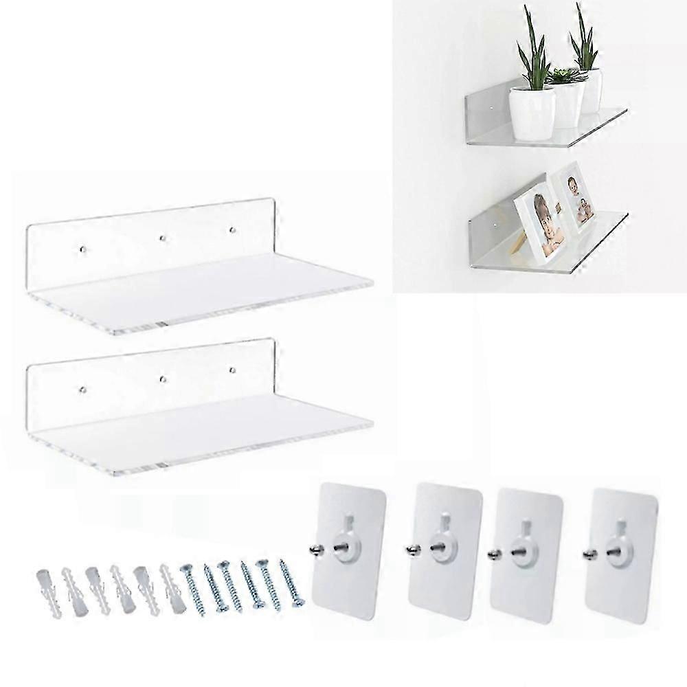 2pcs YX026 Acrylic Wall Mount Bracket