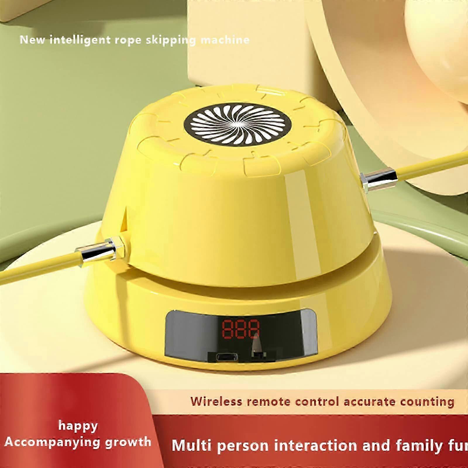 Automatic Rope Skipping Machine - Hands-Free, Adjustable Speed, LED Display, High Quality