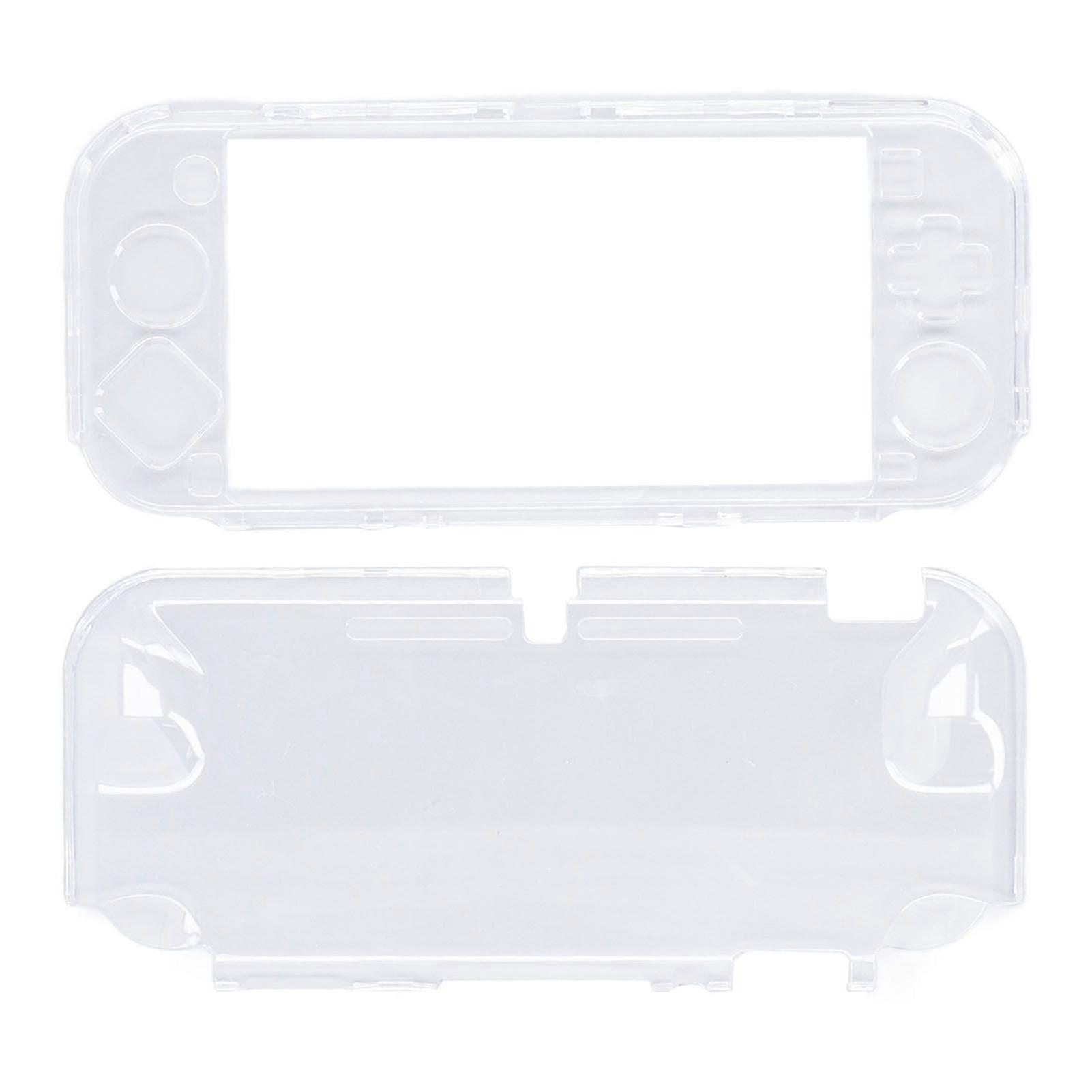 Game Console Clear Case Shockproof Slim Skin Shell Console Protective Cover compatible with Switch Lite