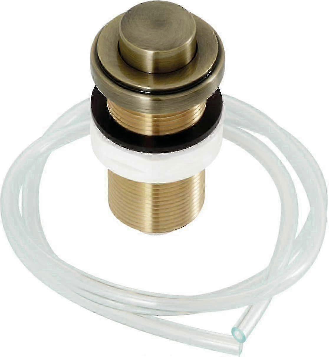 Garbage Disposal Air Switch Button Antique Brass