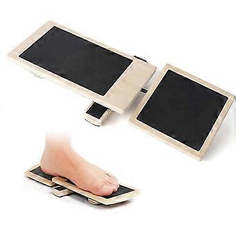 Wooden Balance Board for Ankle Rehabilitation, NonSlip Trainer for Stability and Injury Recovery