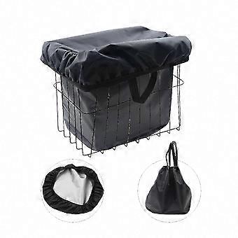 Waterproof Bike Basket Cover - Universal Fit compatible with Most Bicycle Baskets, Rain Protection